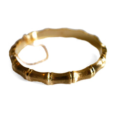 Gold Glorious Gold: Bamboo Bracelet 1965