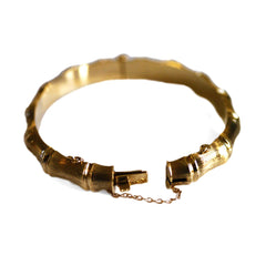 Gold Glorious Gold: Bamboo Bracelet 1965