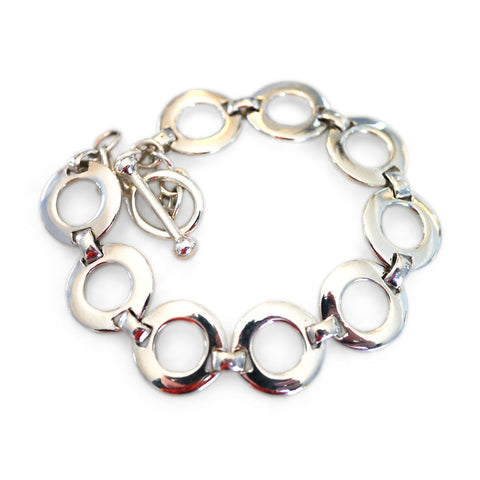 Silver Linings: Circles of Love Bracelet
