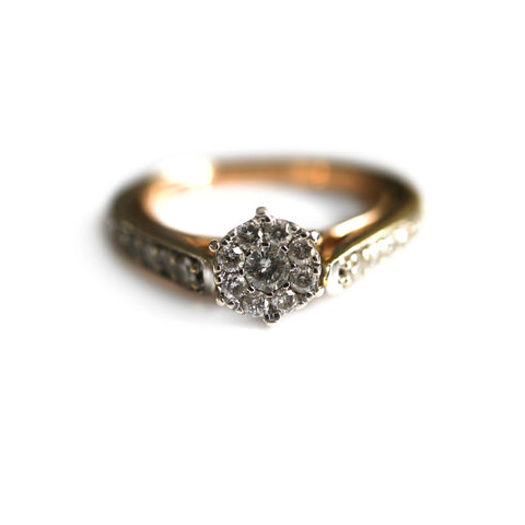 Articulated Diamond Enchantment Ring (0.50 Carats)