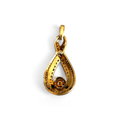 Articulated Diamond Twist Kinetic Pendant Necklace (0.50 carats)
