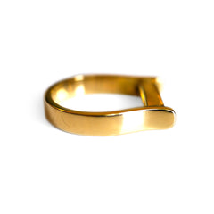 Diamond Baguette Trio Saddle Ring 2003