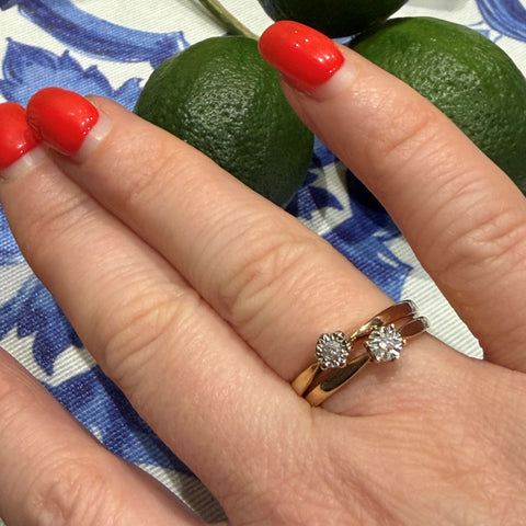 Diamond Solitaire Ring 0.5 carats