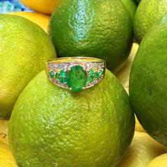 Emerald and Diamond Ring 2006