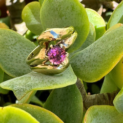 Pink Tourmaline Popping Ring 1993