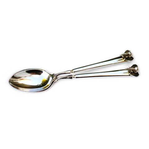 Silver Linings: Elephant Silver Teaspoons 1967