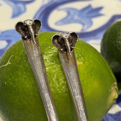 Silver Linings: Elephant Silver Teaspoons 1967