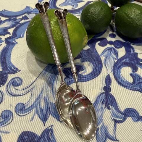 Silver Linings: Elephant Silver Teaspoons 1967
