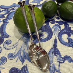 Silver Linings: Elephant Silver Teaspoons 1967