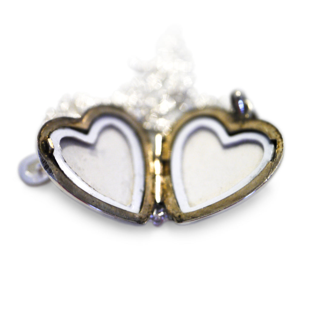 Silver Linings: Heart Locket Necklace 1975