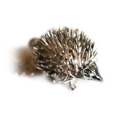 Silver Linings: Medium Hedgehog Necklace