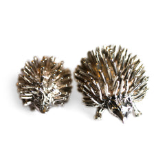 Silver Linings: Medium Hedgehog Necklace