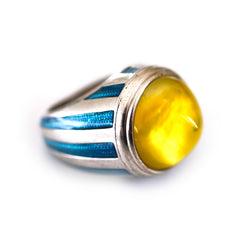 Theo Fennell ALIAS Carnival Cabochon Yellow Quartz Ring 2011