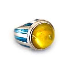 Theo Fennell ALIAS Carnival Cabochon Yellow Quartz Ring 2011