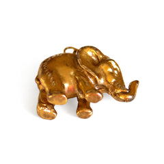 Gold Glorious Gold: Elephant Pendant