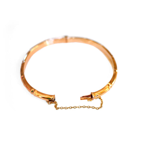 Gold Glorious Gold: Bamboo Bracelet 1965