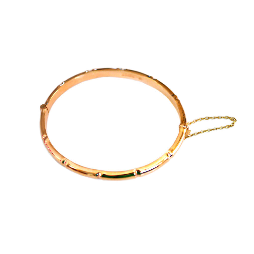 Gold Glorious Gold: Bamboo Bracelet 1965