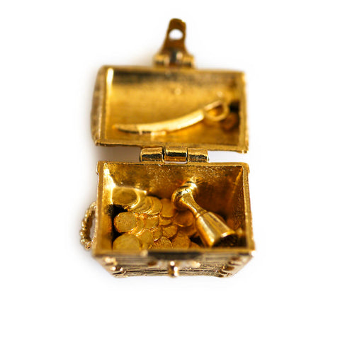 Gold Glorious Gold: Articulated Treasure Chest 1966