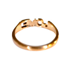 Gold Glorious Gold: LOVE Ring 1972
