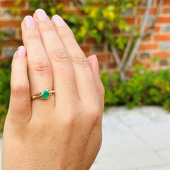 Emerald Dolly Dress Ring 1981