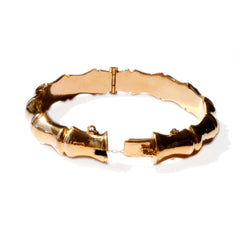 Gold Glorious Gold: Bamboo Bracelet