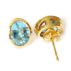 Links of London Topaz and Gold Earrings
