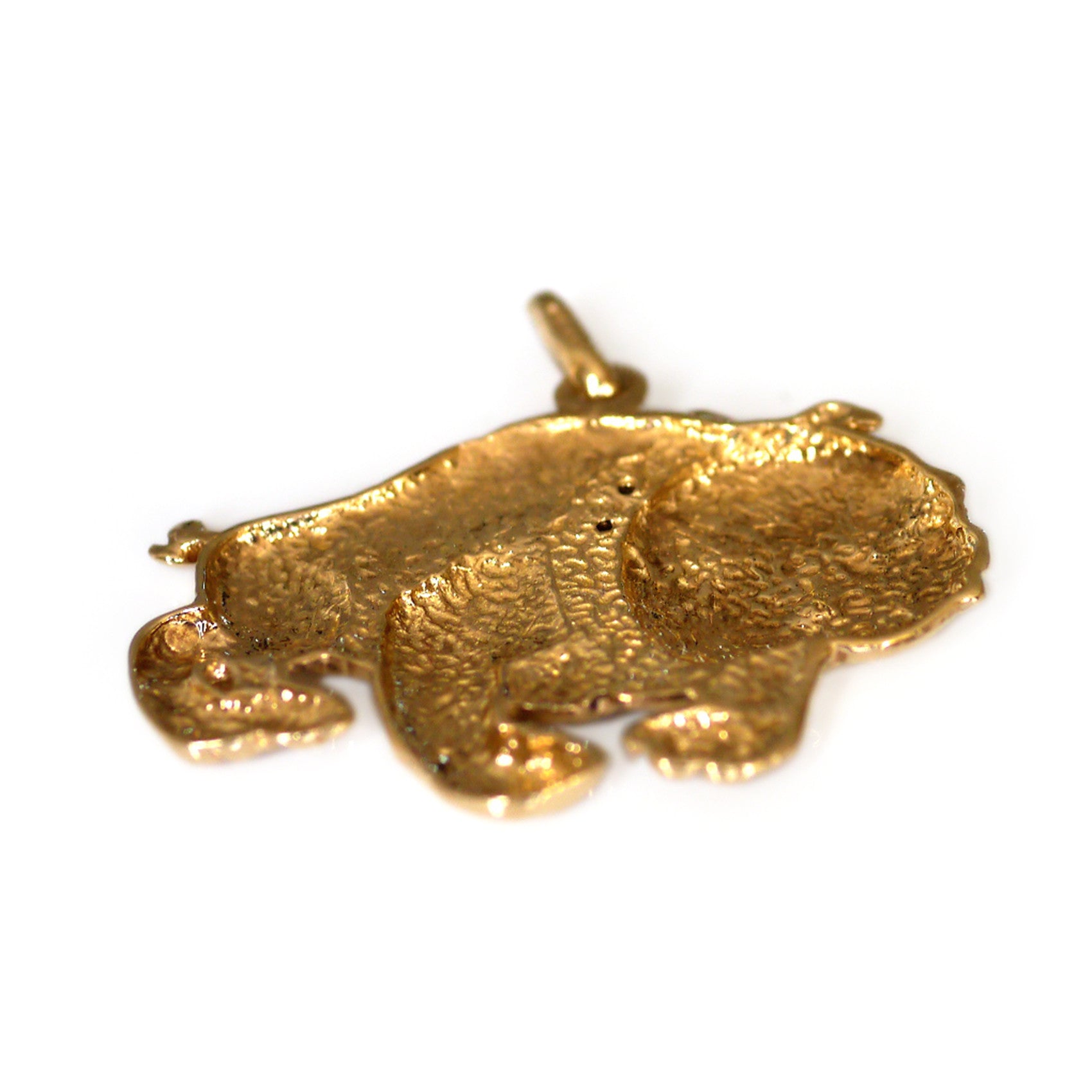 Gold Glorious Gold: Bulldog Pendant