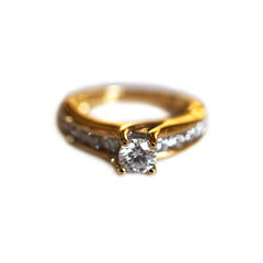 Decadent Dazzling Diamond Ring