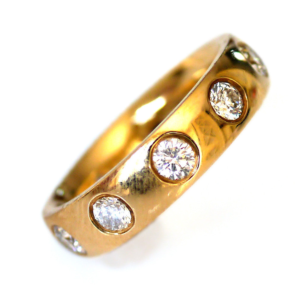 Vintage Diamond Ring Garrard