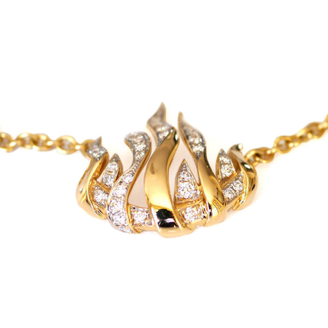 Garrard Fire of London Diamond Necklace