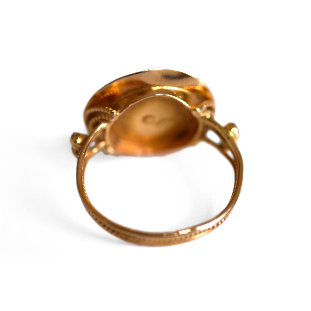Queen Nefertiti Vintage Gold Dress Ring