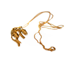 Gold Glorious Gold: Jaguar Necklace