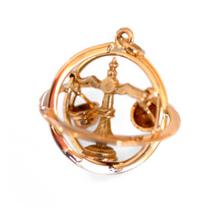 Articulated Lady Justice Libra Pendant