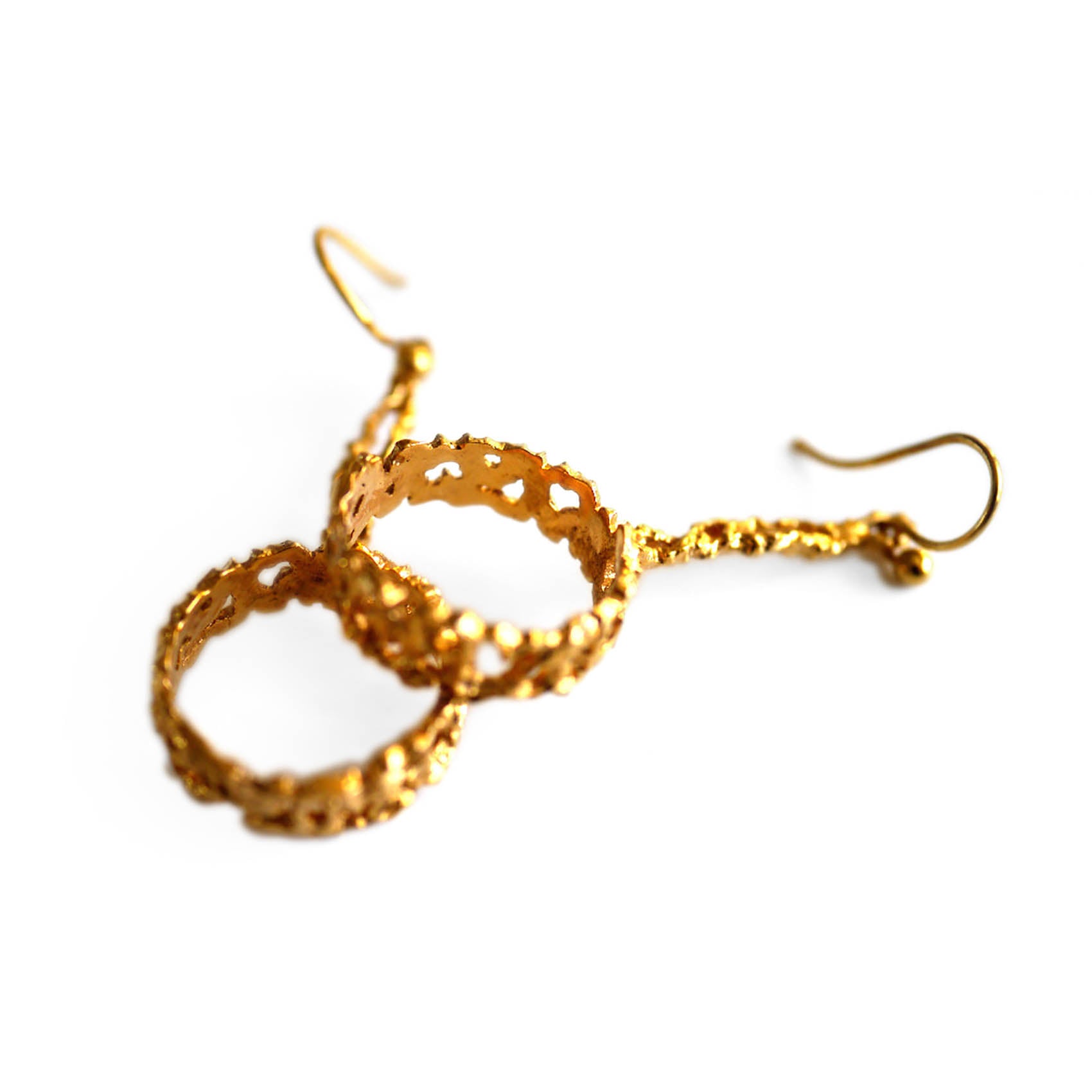 Gold Glorious Gold: The Inner Circle Earrings