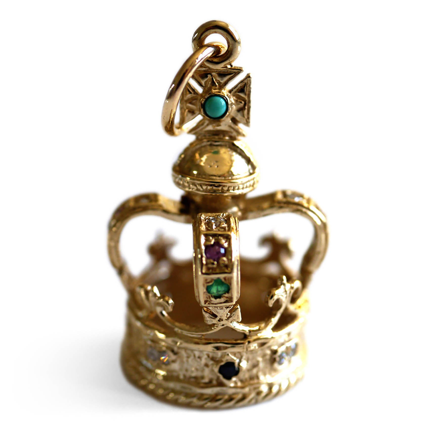 Crown Jewels Vintage Pendant
