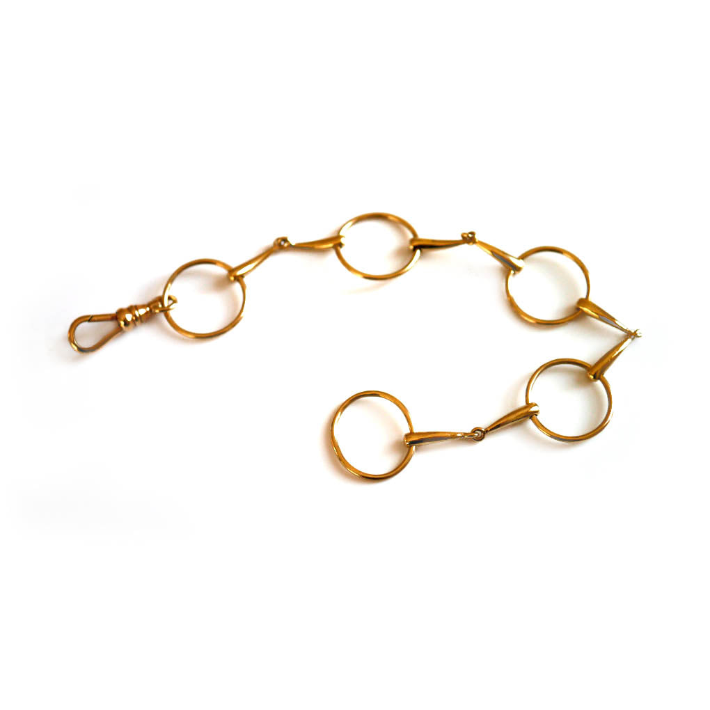 Gold Glorious Gold: Snaffle Bracelet
