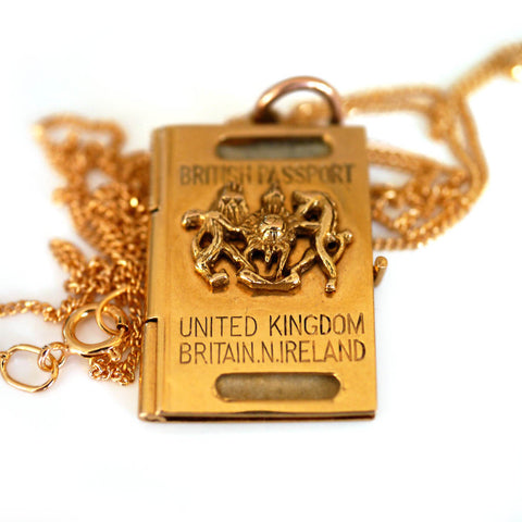 Gold Glorious Gold: 1973 British Passport