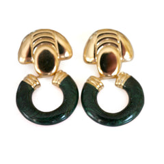 Vintage Jewellery Dolce Vita Enameled Earrings