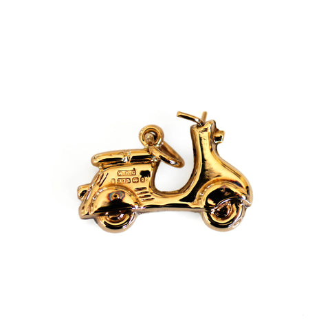 Gold Vintage 1990s Motorino Charm