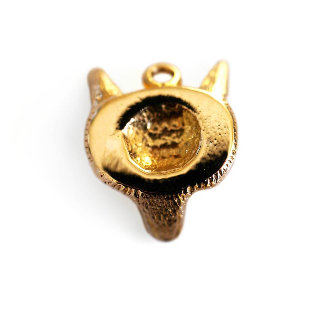 Vintage Gold Fox Necklace
