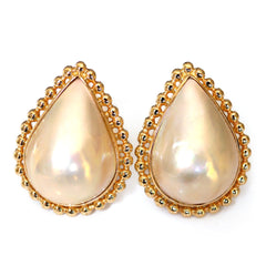 Vintage Oversized Pearl Earrings