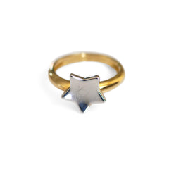 Vintage Gold Star Ring