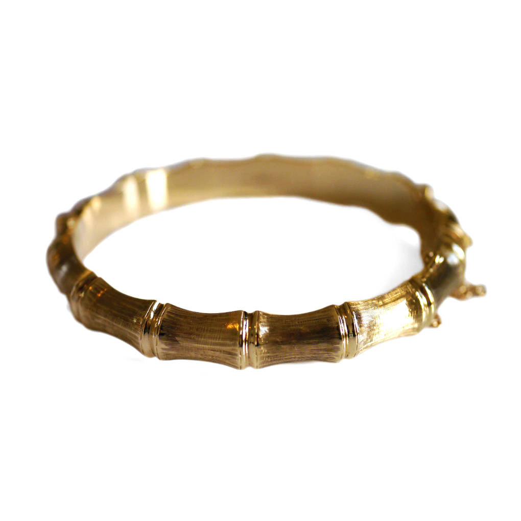 Gold Glorious Gold: Bamboo Bracelet 1965
