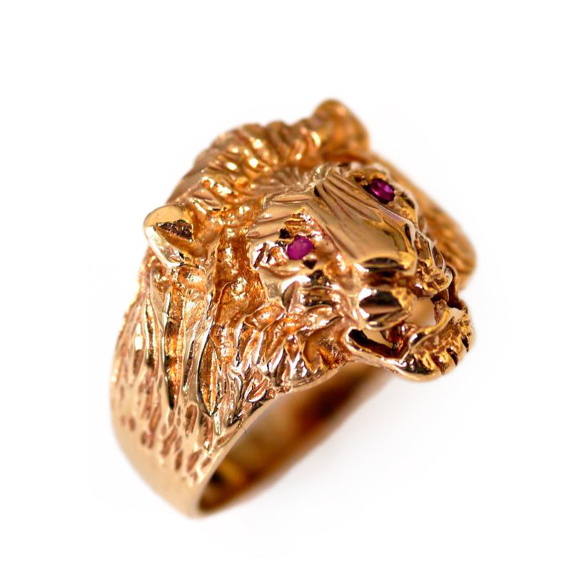 Majestically Magnificent Lion Ring